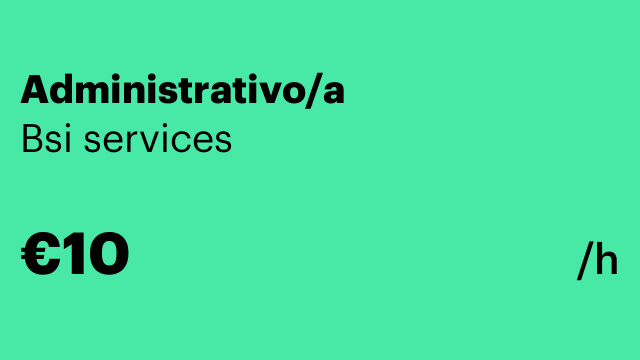 Administrativo/a
