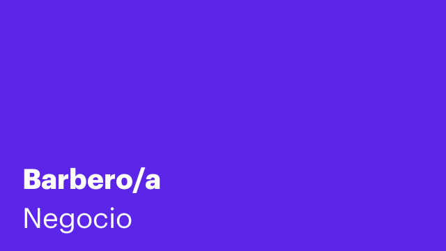 Barbero/a