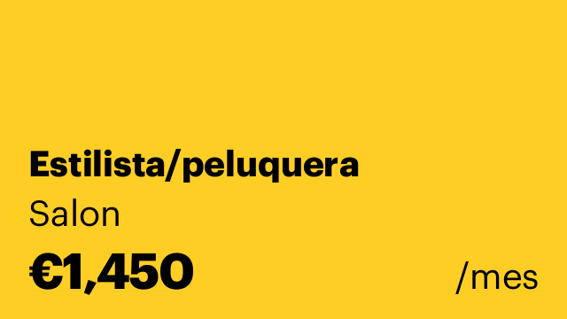 Estilista/peluquera