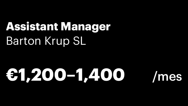 Assistant Manager
