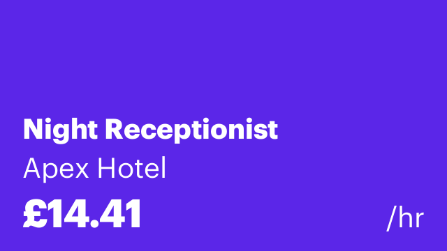 Night Receptionist