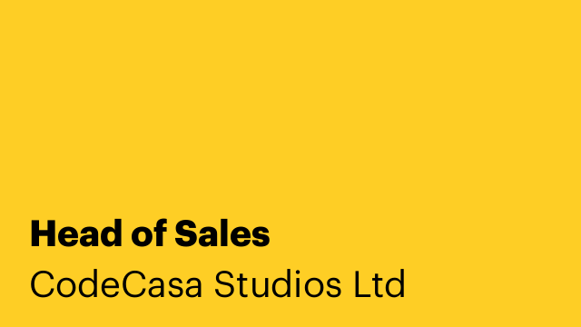 Head of Sales
