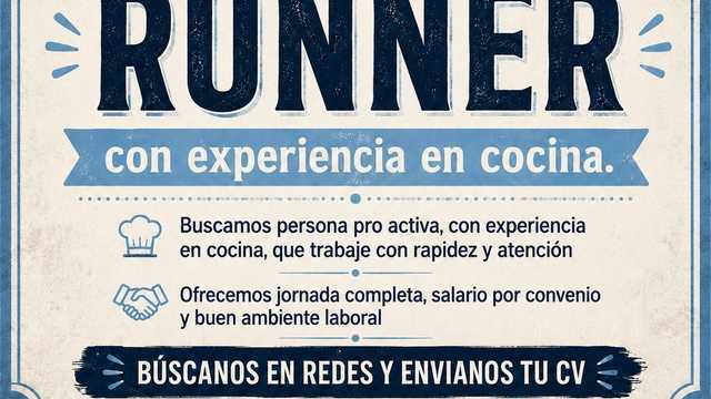 CANTINA ARGENTINA busca Ayudante/a de Cocina