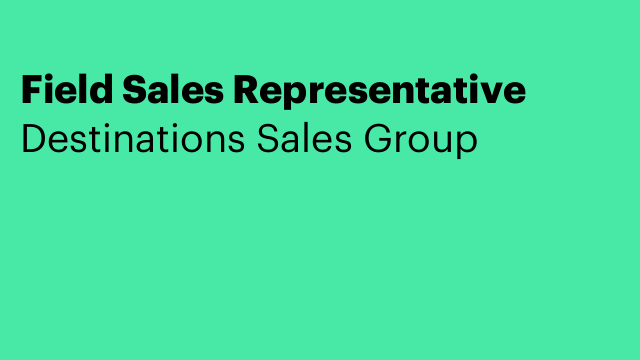 Field Sales Representative