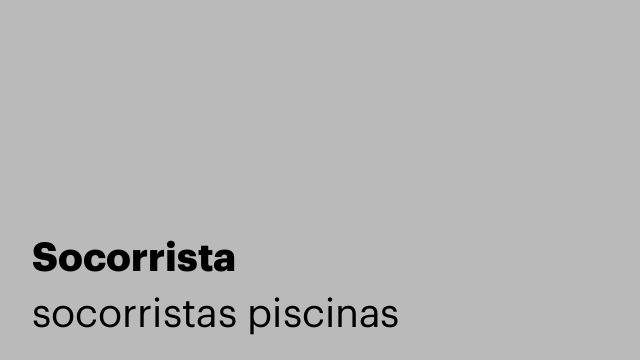 Socorrista