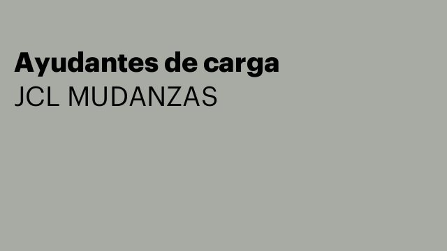 Ayudantes de carga