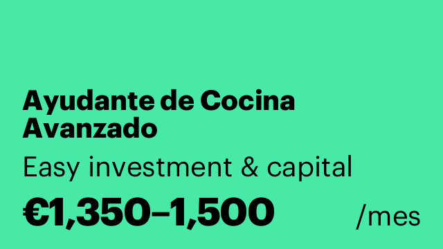 Ayudante de Cocina Avanzado