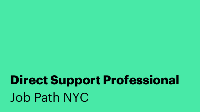Direct Support Professional