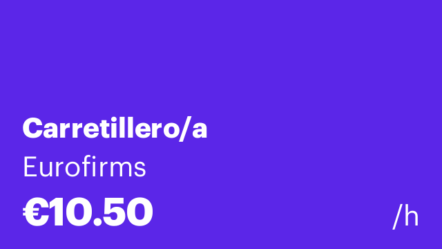 Carretillero/a