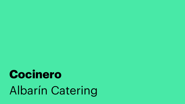 Cocinero