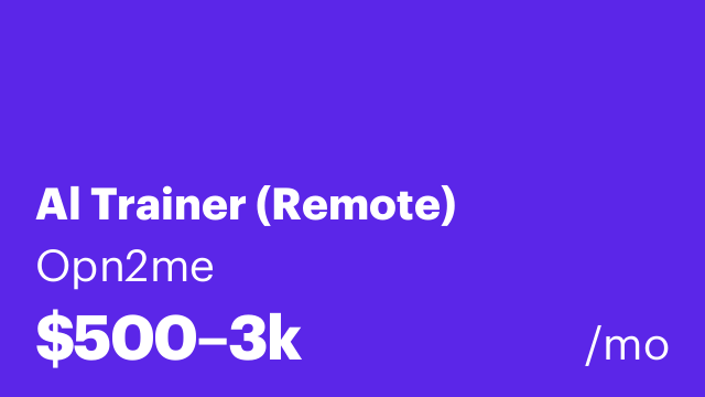 Al Trainer (Remote)