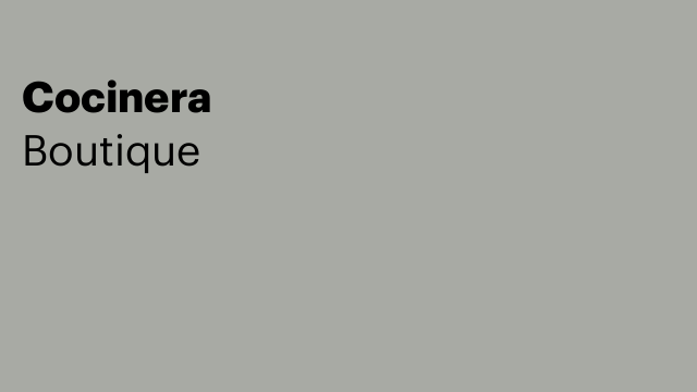 Cocinera