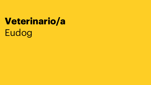 Veterinario/a