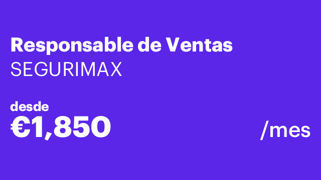 Responsable de Ventas