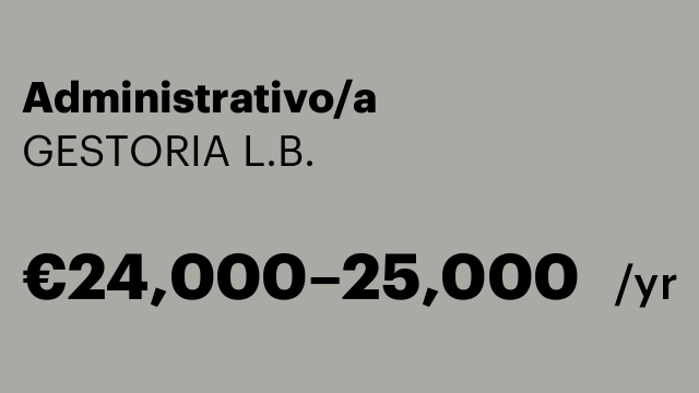 Administrativo/a