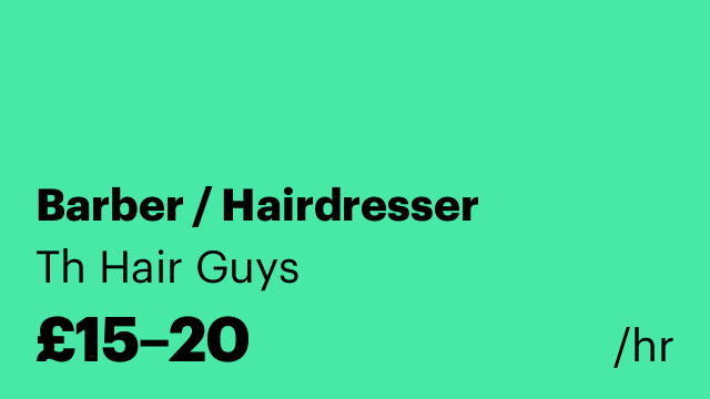 Barber / Hairdresser