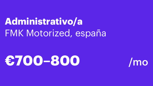 Administrativo/a
