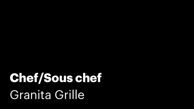 Chef/Sous chef