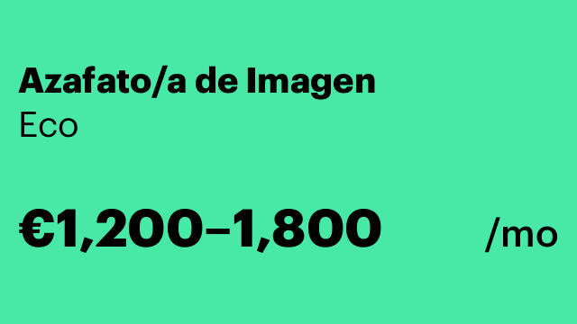Azafato/a de Imagen