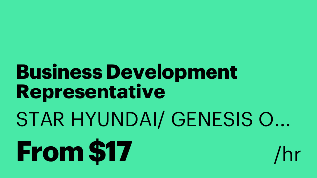 Business Development Representative