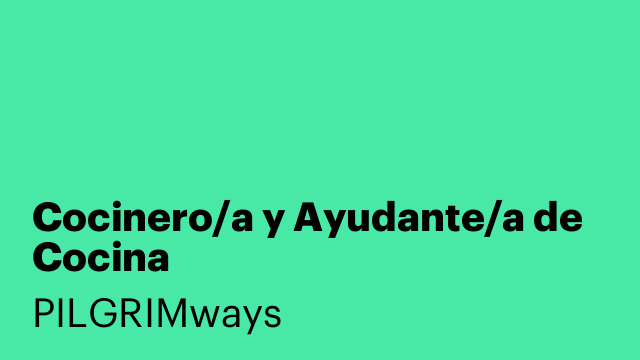 Cocinero/a y Ayudante/a de Cocina