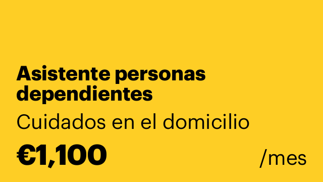 Asistente personas dependientes