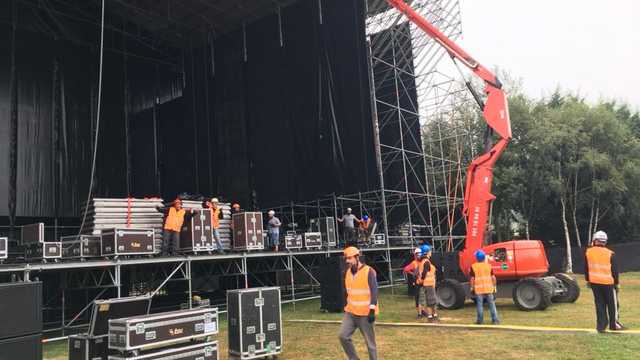 Carga y Descarga, Montaje - Festivales, Conciertos, Eventos