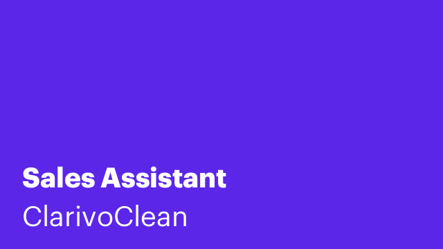 Sales Assistant