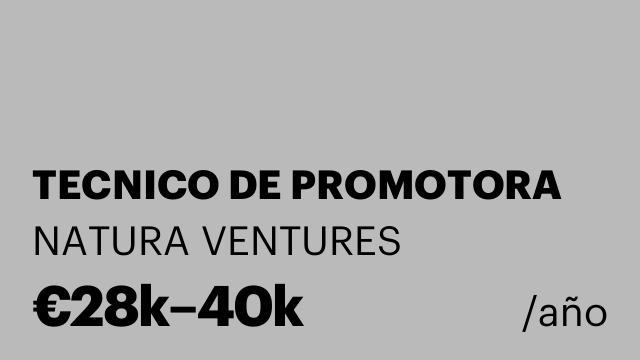 TECNICO DE PROMOTORA