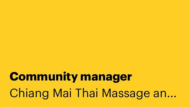 Community manager