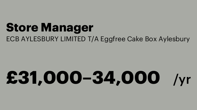 Store Manager