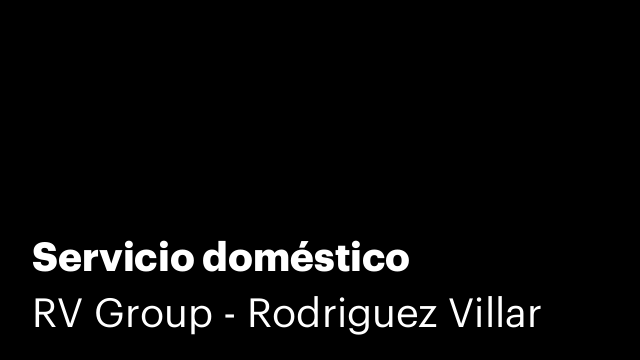 Servicio doméstico