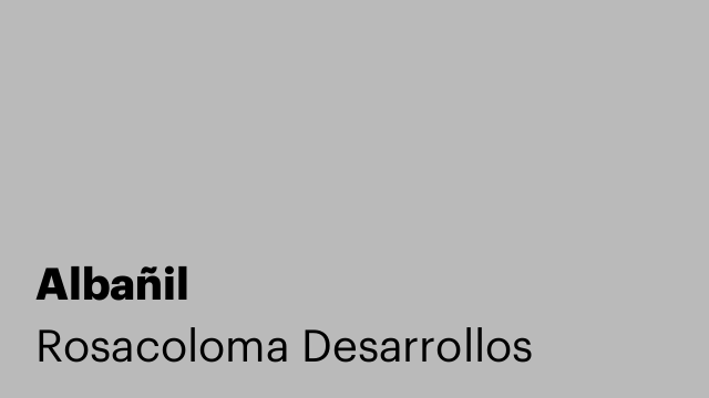 Albañil
