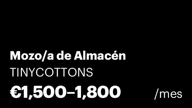 Mozo/a de Almacén