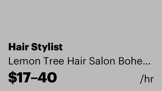 Hair Stylist