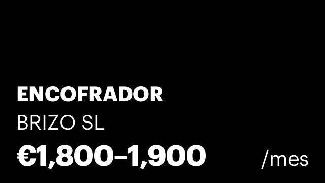 ENCOFRADOR