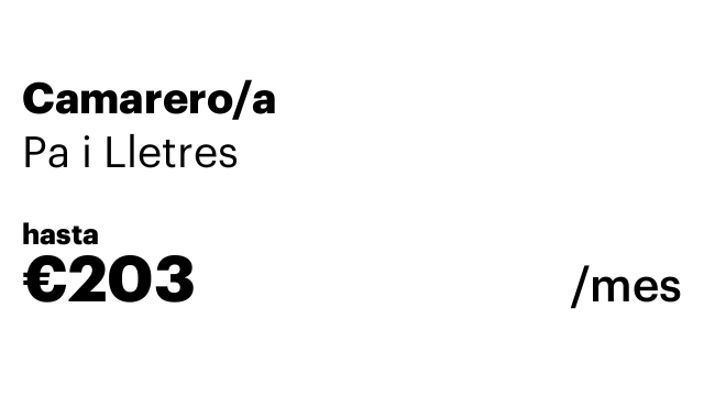 Camarero/a