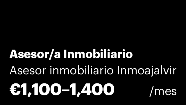 Asesor/a Inmobiliario