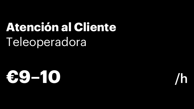 Atención al Cliente