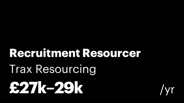 Recruitment Resourcer