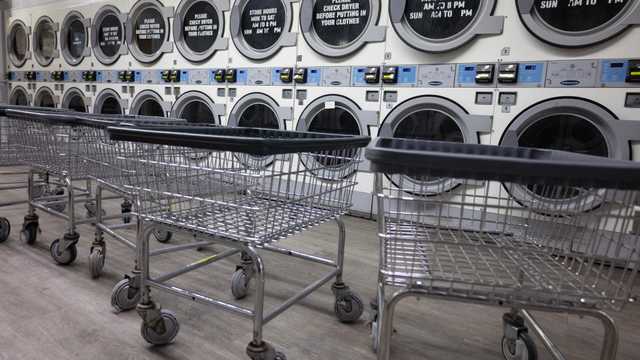Clean and Hardworking Laundromat Attendant