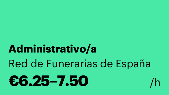 Administrativo/a