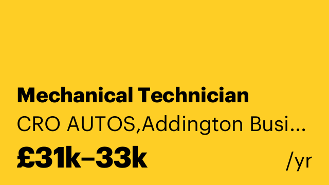 Mechanical Technician