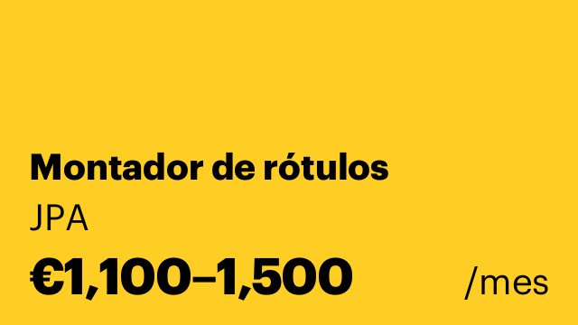 Montador de rótulos