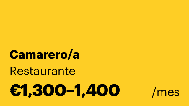 Camarero/a