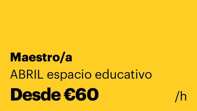 Maestro/a
