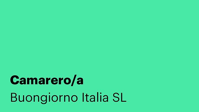 Camarero/a