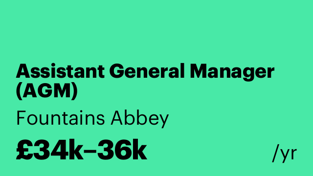 Assistant General Manager (AGM)