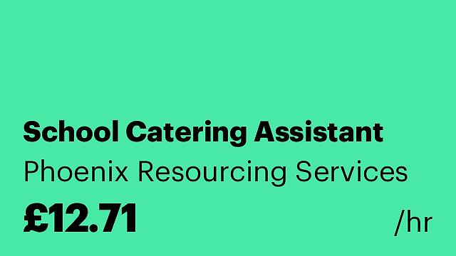 School Catering Assistant