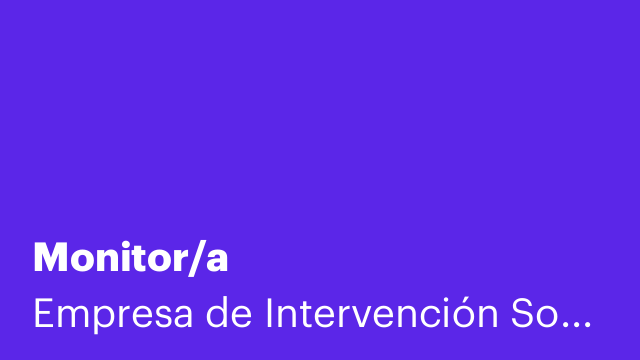 Monitor/a